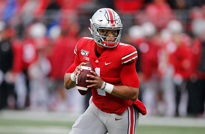 Ohio State’s very own Justin Fields was looking to lead his Buckeyes to a national championship before their encounter with Alabama.