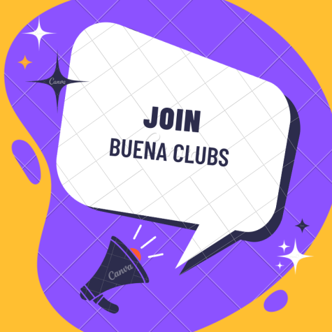 Join one of the many clubs on campus. There is one for everyone. Created by Brooklyn Carrillo with Canva