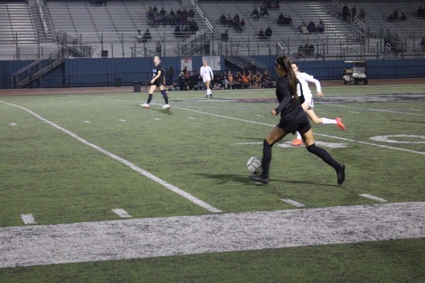 Varsity girls soccer accomplished triumphant defeat of  Dos Pueblos, 1-0