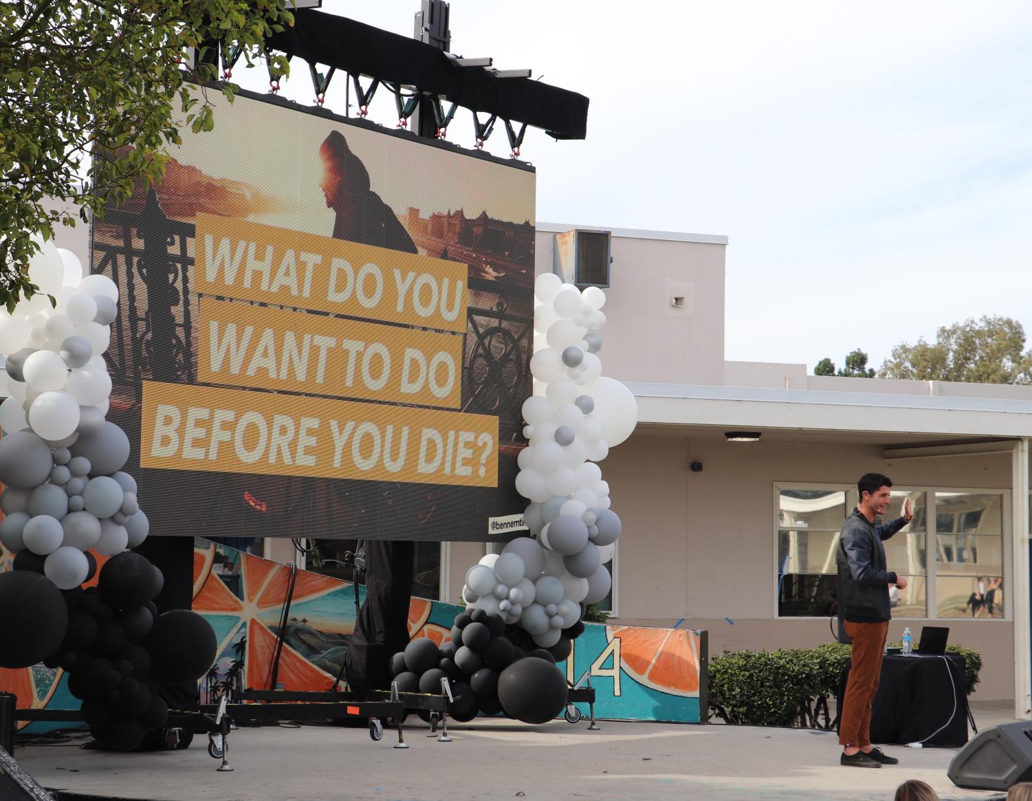 Ben Nemtin brings inspiration to Buena's juniors, seniors