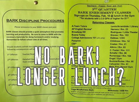 Bark should be optional, to put the time towards a longer lunch 