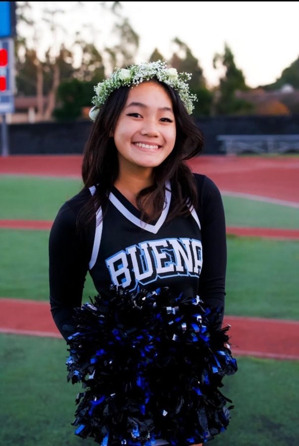 Kiena joined cheer leading for the first time this year, and quickly rose to talent.