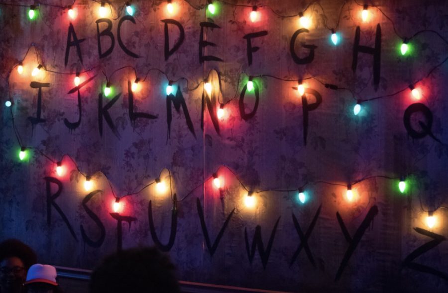The Christmas lights Joyce used in season one to talk to Will in the Upside Down.