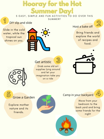 Bright, and fun activities for the summer instead of being on media!