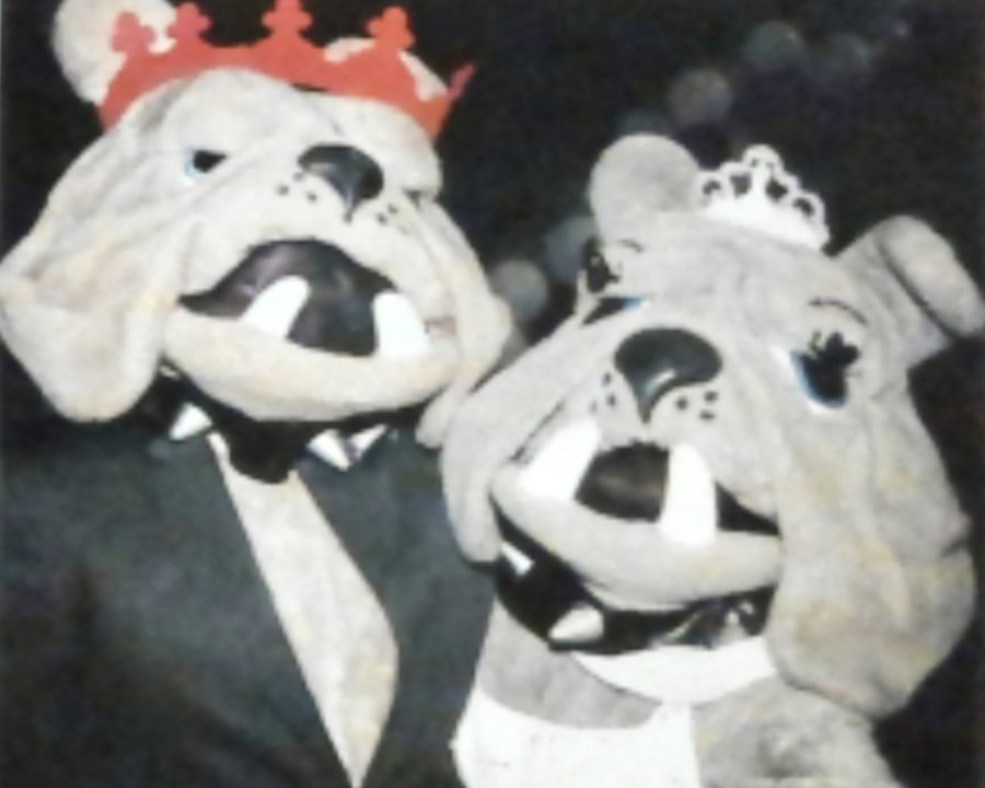 Christa Woods, Leanna Rodriguez featured as Spike and Spikette during Homecoming in 1998. 