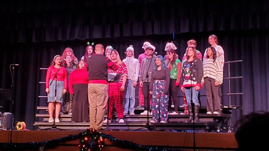 The Buena High School choir performing Once Upon a December from movie Anastasia 