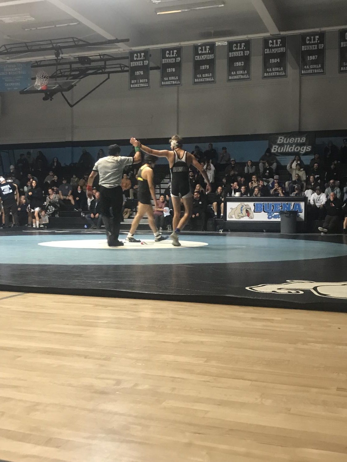 Buena wrestles their way to a win against Ventura Cougars