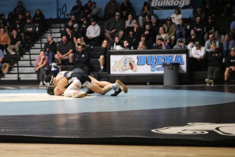 Buena wrestles their way to a win against Ventura Cougars