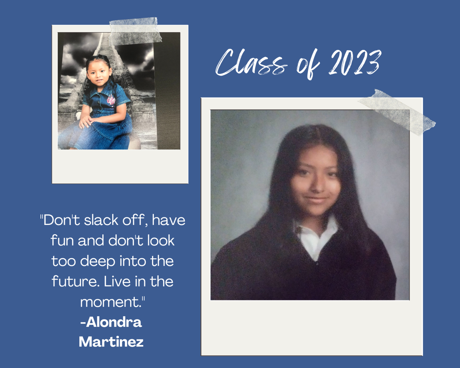 As class of 2023 approaches graduation day, what advice do they have for the younger classes?