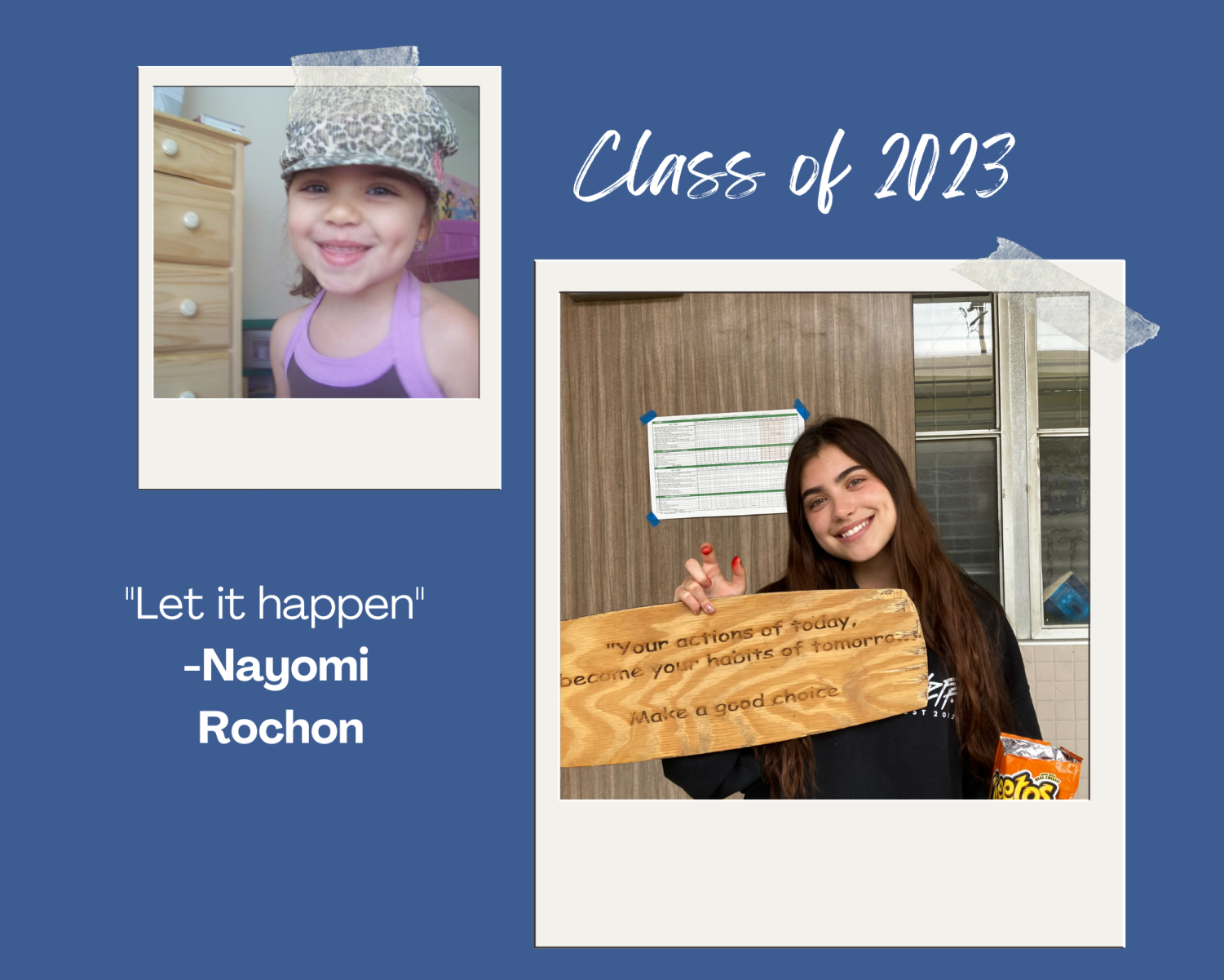 As class of 2023 approaches graduation day, what advice do they have for the younger classes?