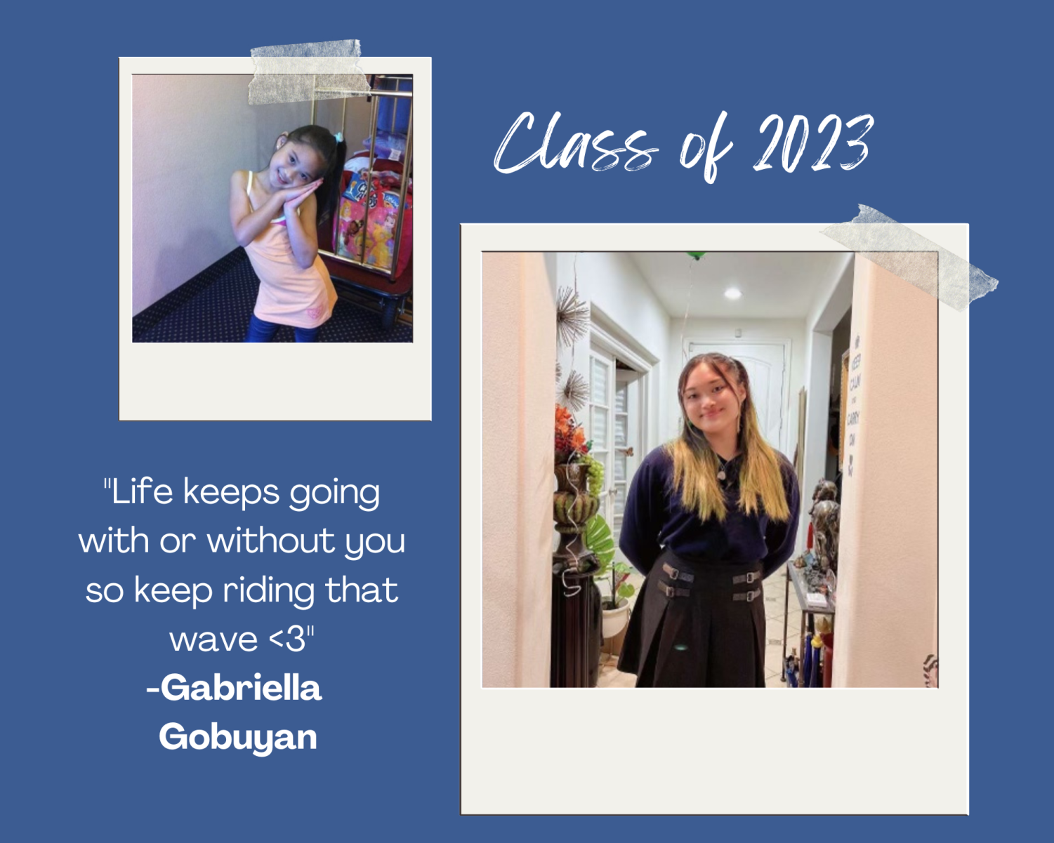 As class of 2023 approaches graduation day, what advice do they have for the younger classes?