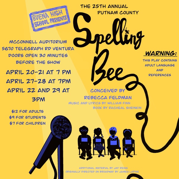 The 25th annual Putnam Spelling Bee is originally conceived  by Rebecca Feldman and the book was written by Rachel Shienkin. this musical shows an array of vocals, lighting skills, real life scenarios and amazing actors.