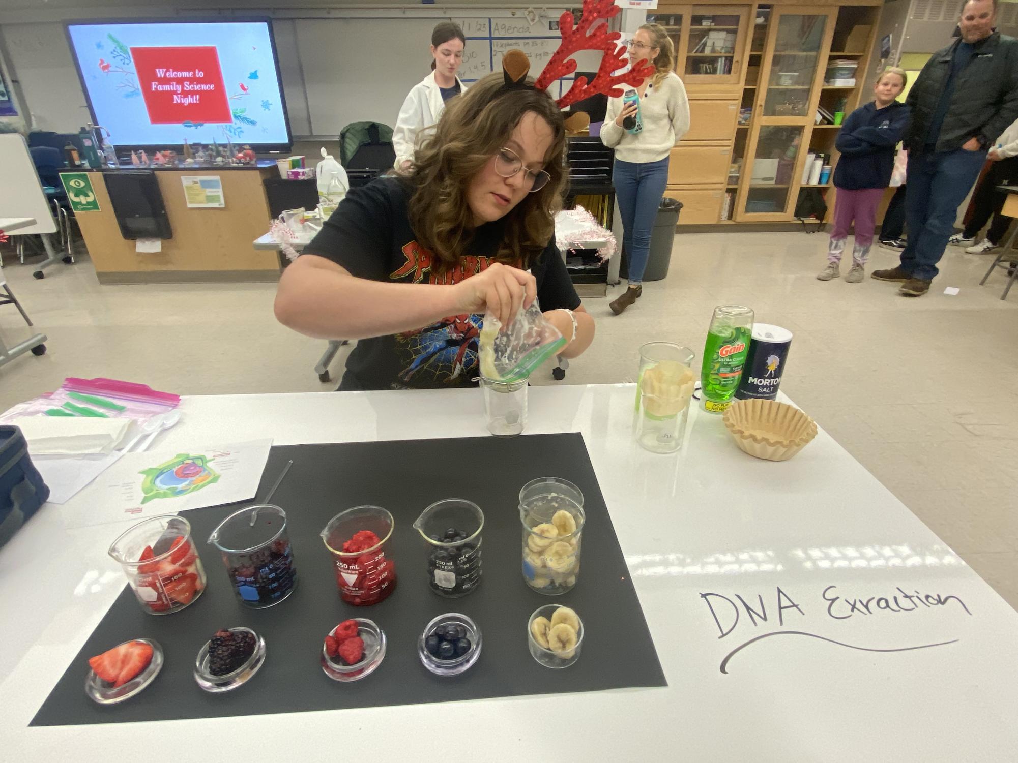 Science League's annual Family Science Night with a dash of seasonal spirit