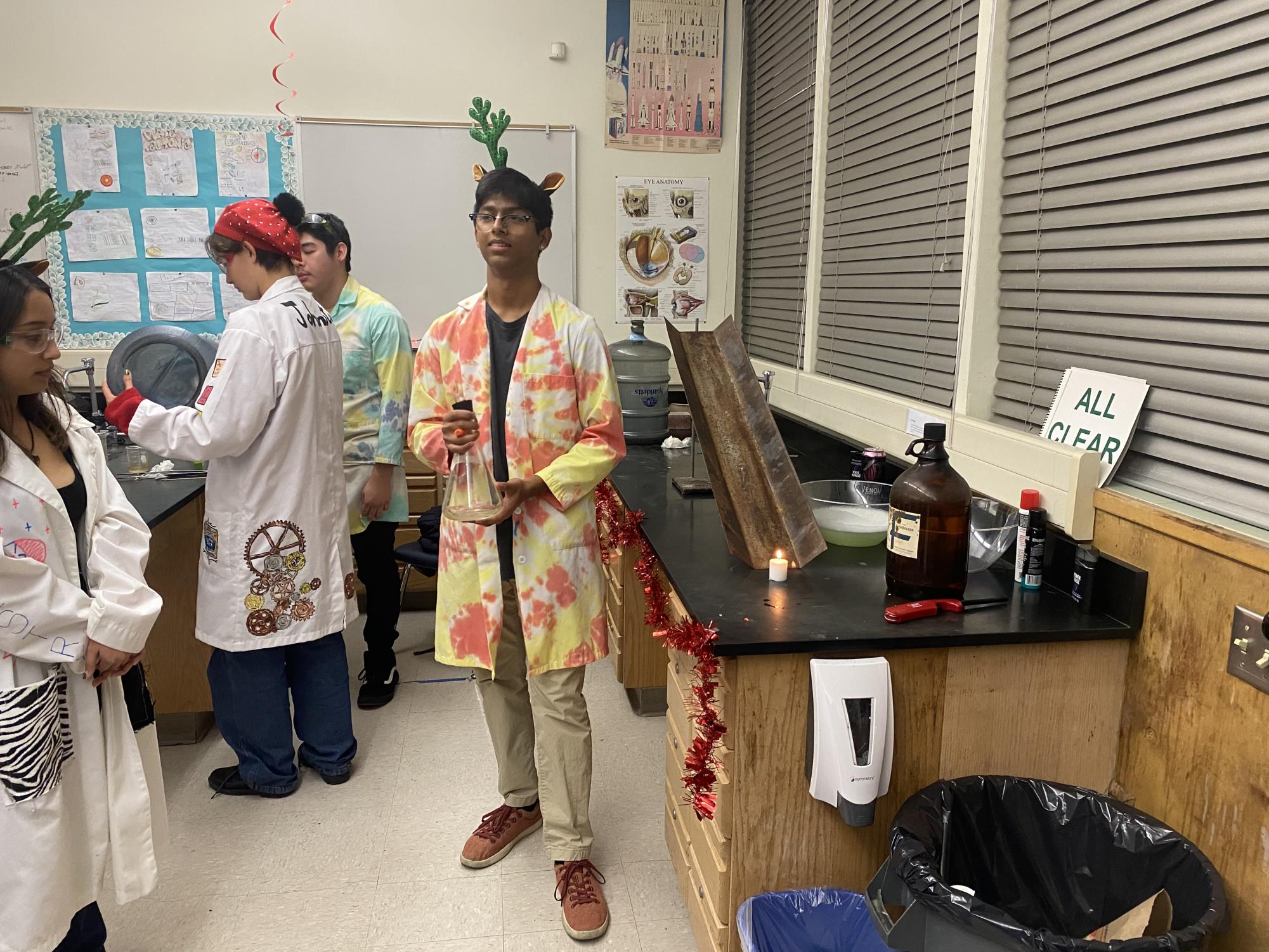 Science League's annual Family Science Night with a dash of seasonal spirit