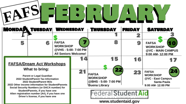 Several schools in Ventura County are holding workshops to help students understand the complicated process of submitting their FAFSA form.