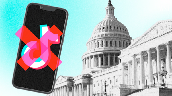 The bill to ban TikTok was approved by the House of Representatives.