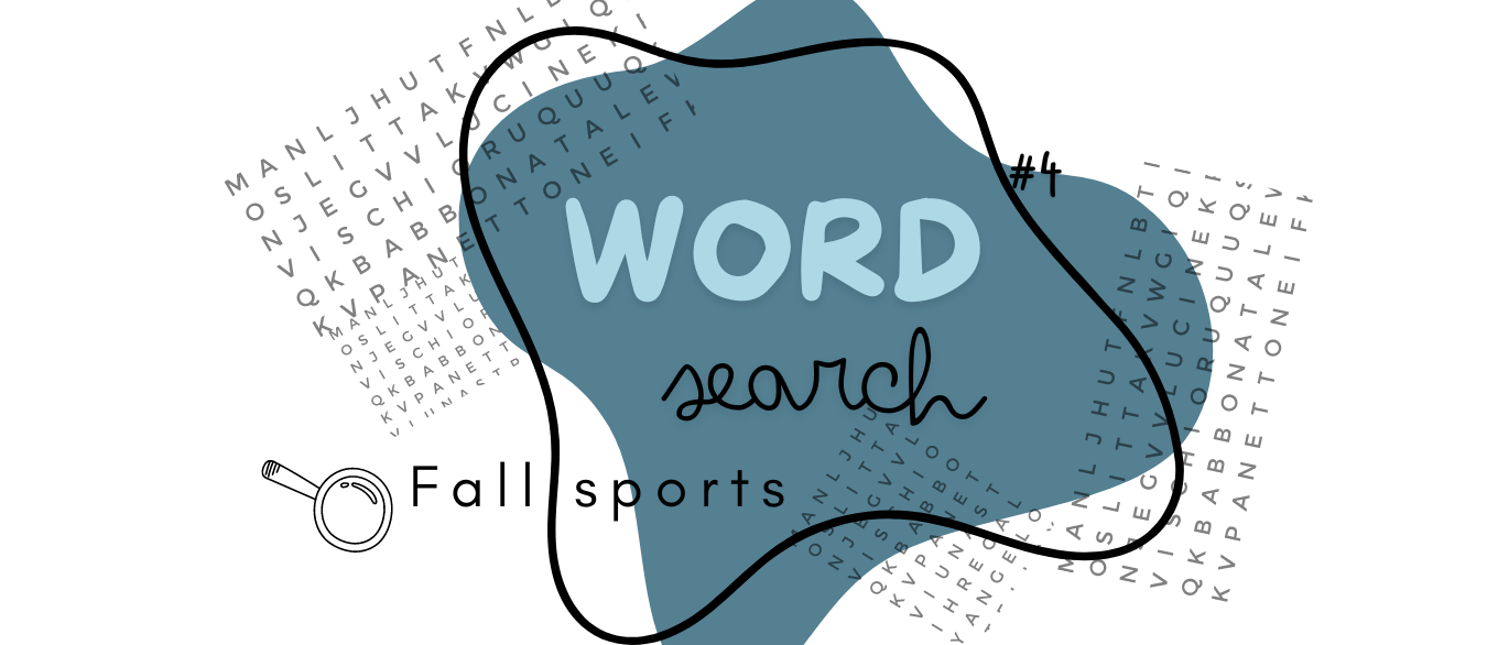 Word search - Fall sports