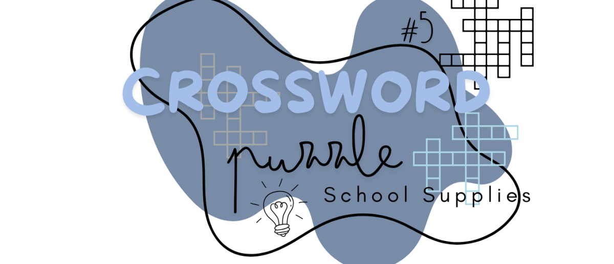 Crossword - School Supplies