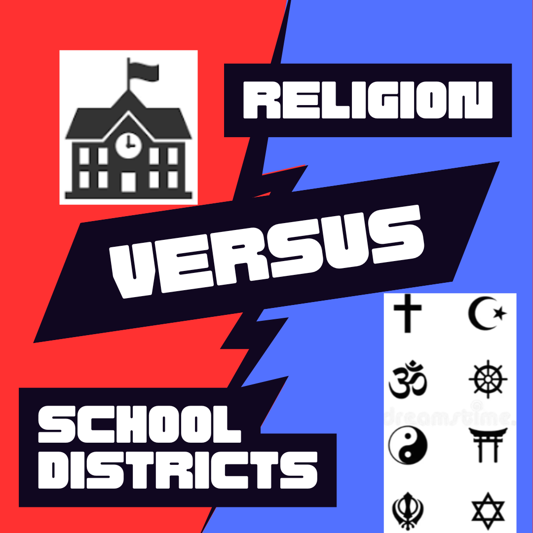 Many school districts decide not to give students of different religions the opportunity to participate in religious holidays without missing school.