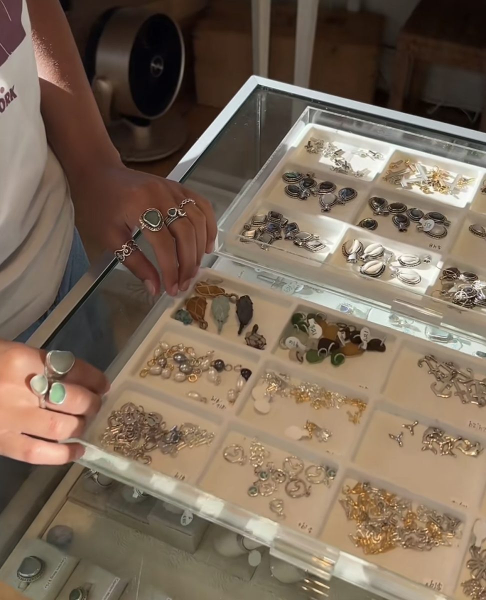 Betty Belts, founded in 2003, is an iconic face of Ventura culture. With over 25,000 followers on Instagram, most local teens are seen styling these sea glass treasures.