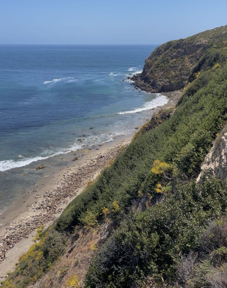 Coastal view at Point Dume, Malibu. 