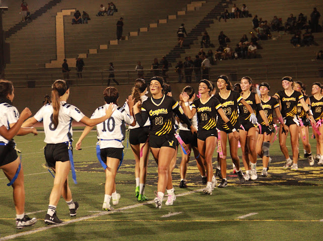 Buena's flag football team, despite the loss, displayed sportsmanship and growth throughout the game, ultimately helping them grow from this tough loss.