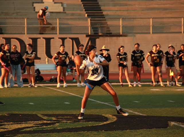 Girls flag football crushed in a rivalry matchup