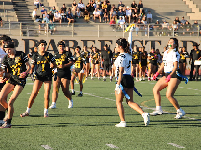 Girls flag football crushed in a rivalry matchup