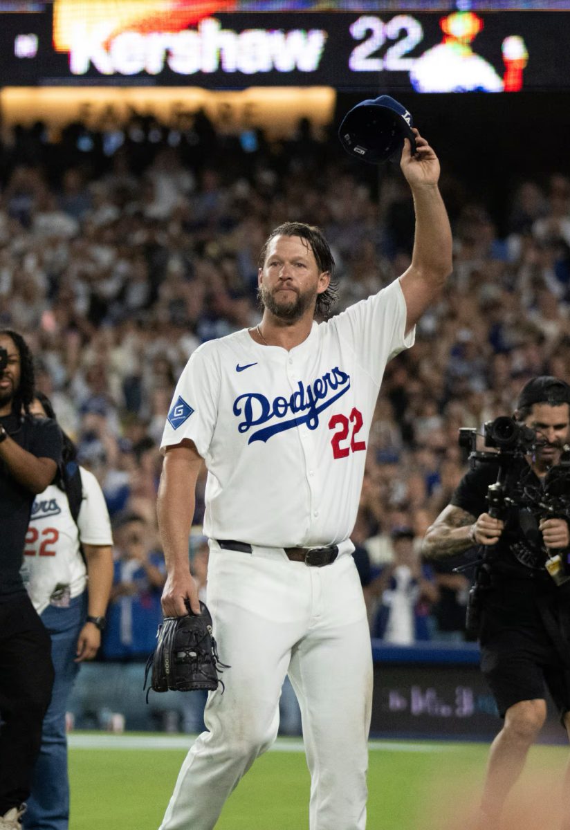 Clayton Kershaw walks off his home field one last time after retiring from 18 years in the MLB