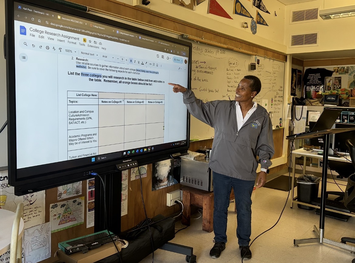 Multi-subject teacher Marcia Amegadzie, a guiding light at Buena