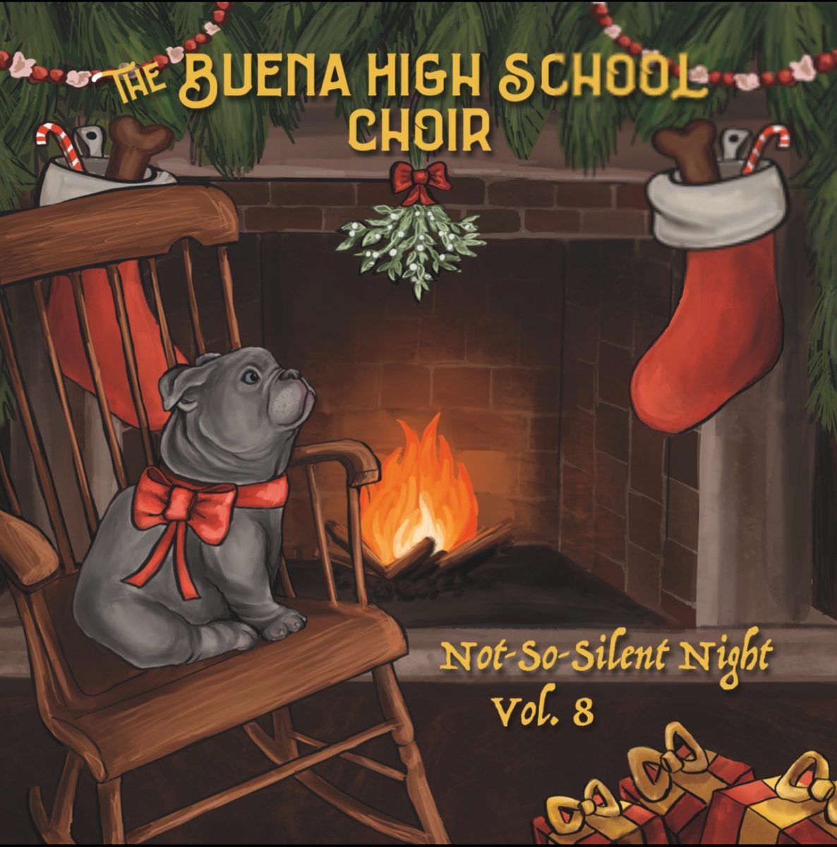 Album art for volume 9 of "Not-So-Silent Night."
