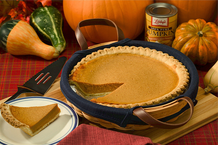 Picture of delicious pumpkin pie