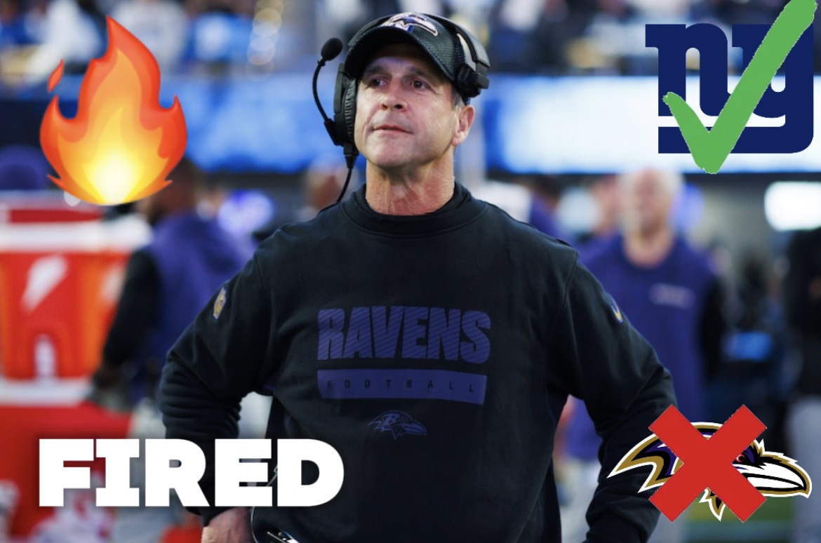 NFL Coach John Harbaugh fired as Baltimore Ravens head coach to hired as New York Giants head coach 