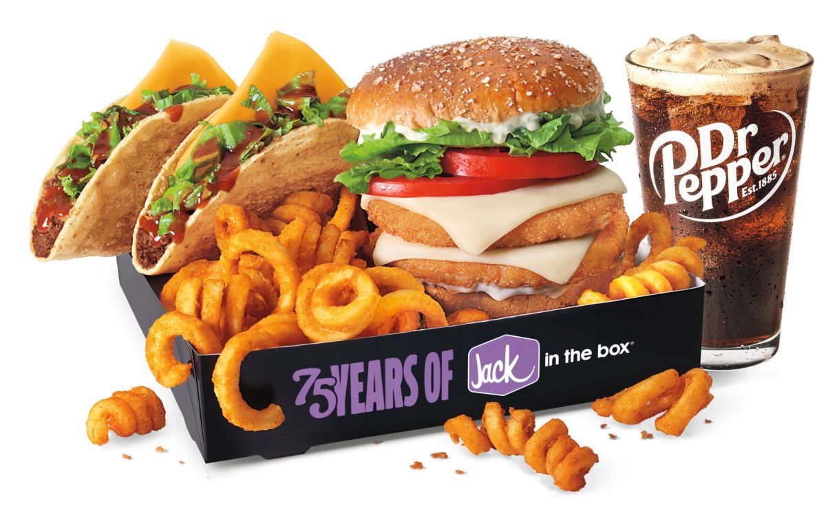 All of the food included in the delicious 75-year anniversary meal box.