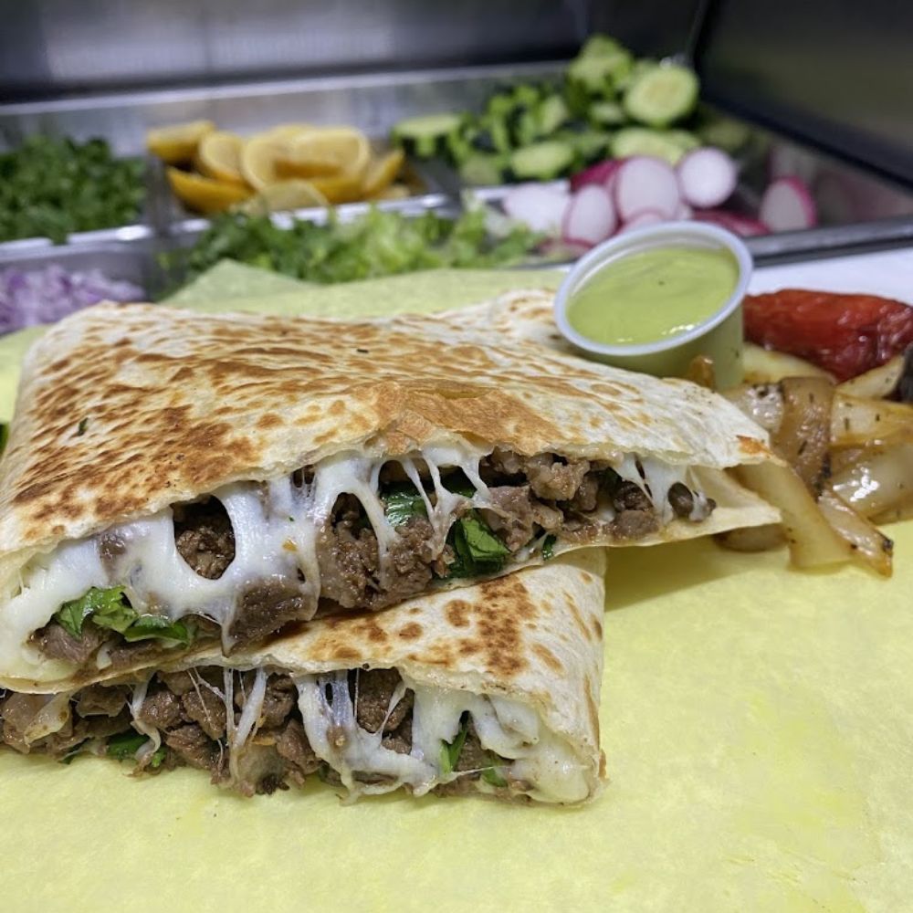 Find this delicious carne asada quesadilla, a customer favorite, in Oxnard, Calif.