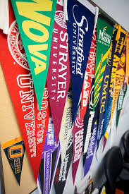 College banners