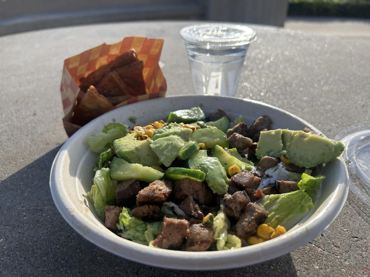 Photo of build-your-own bowl from CAVA. 