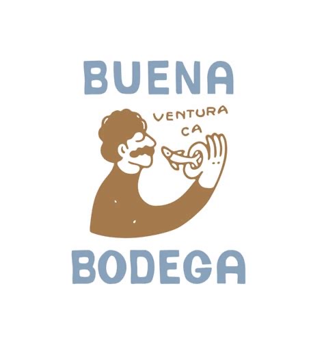 Buena Bodega's creative title and logo.