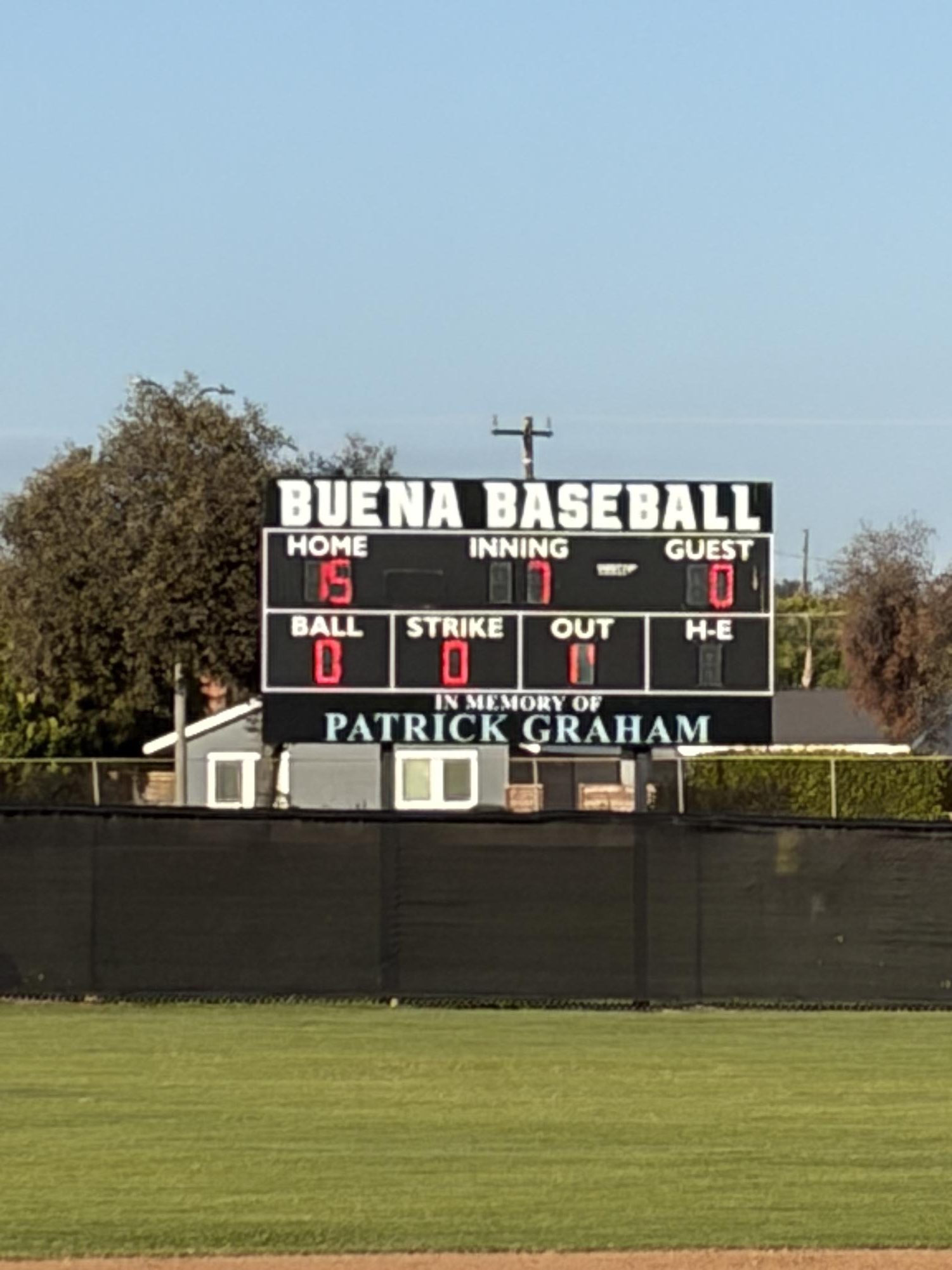 Buena’s varsity baseball shuts out Shadow Hills on Senior Night