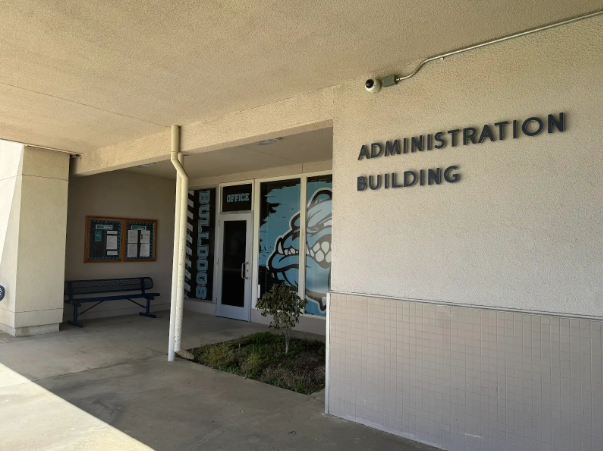 The entrance that many students pass through without knowing the lovely faces and hard work that goes on in the building everyday.