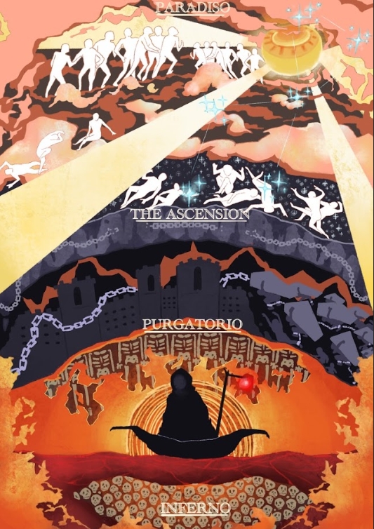 The poster art, made by Layla Solomon, for the encore show. 