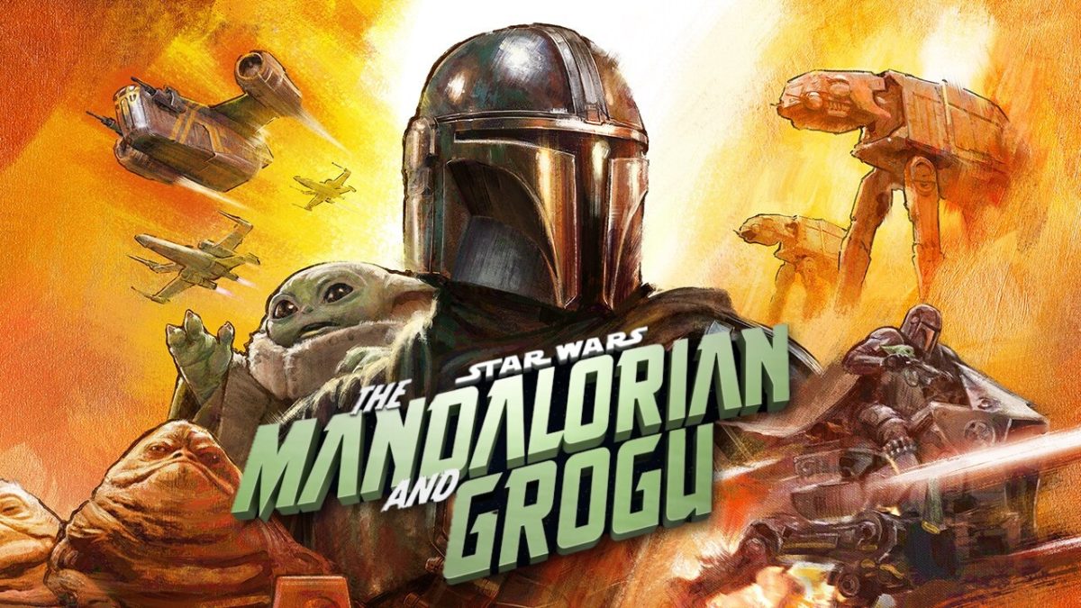 "The Mandalorian and Grogu" poster.