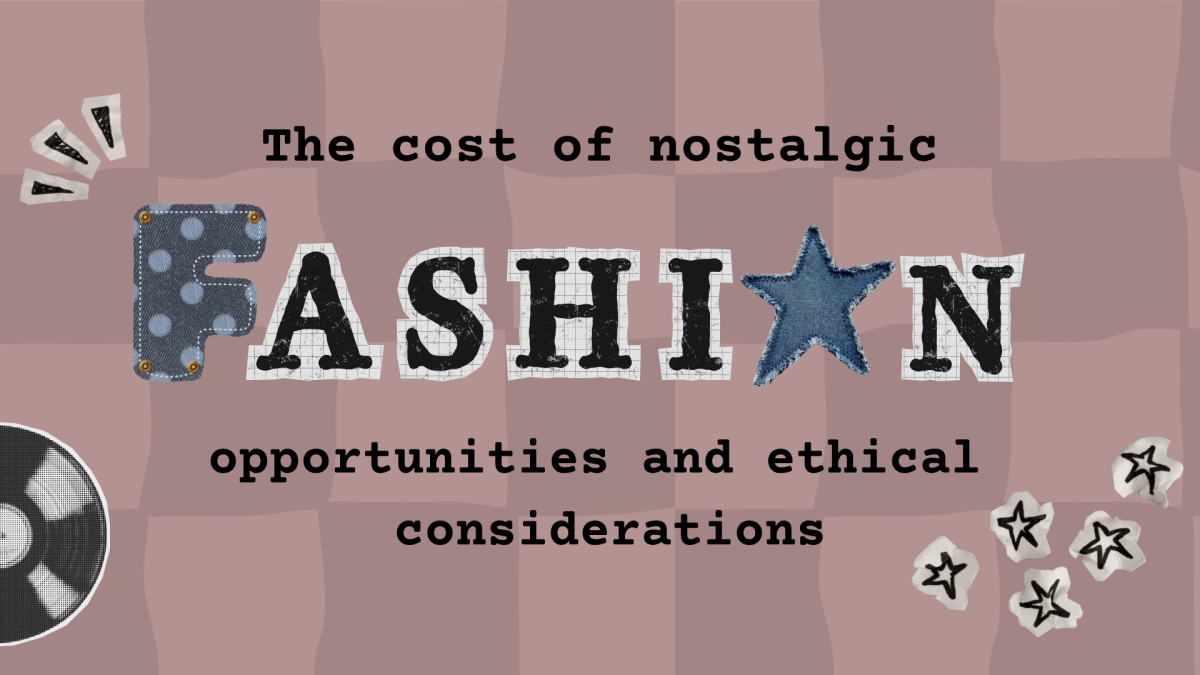 Graphic for "The cost of nostalgic fashion".