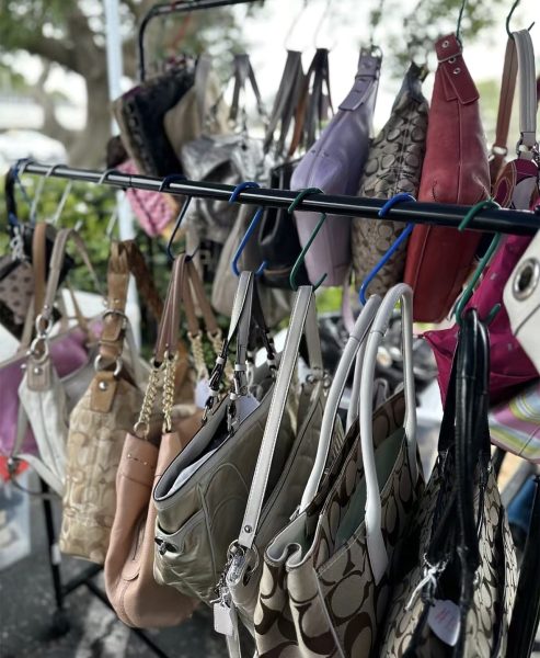A peak into the selection that is offered at Aguilar's vendor spot. 