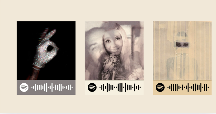 A cover of all of the albums.